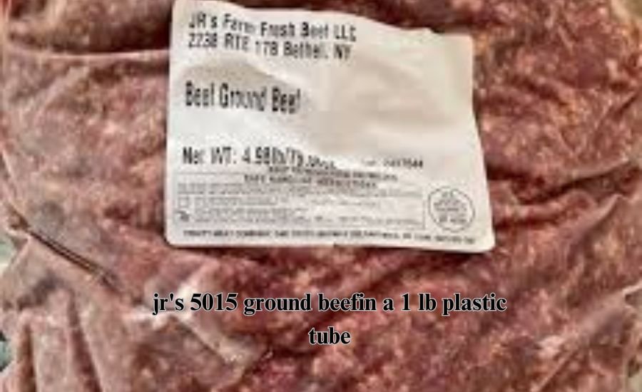 jr's 5015 ground beefin a 1 lb plastic tube