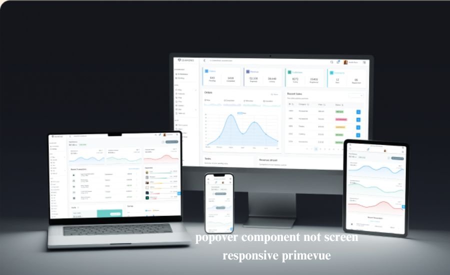 popover component not screen responsive primevuea