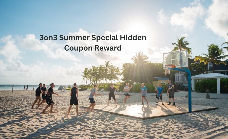 3on3 summer special hidden coupon reward