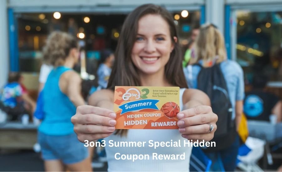 3on3 summer special hidden coupon reward