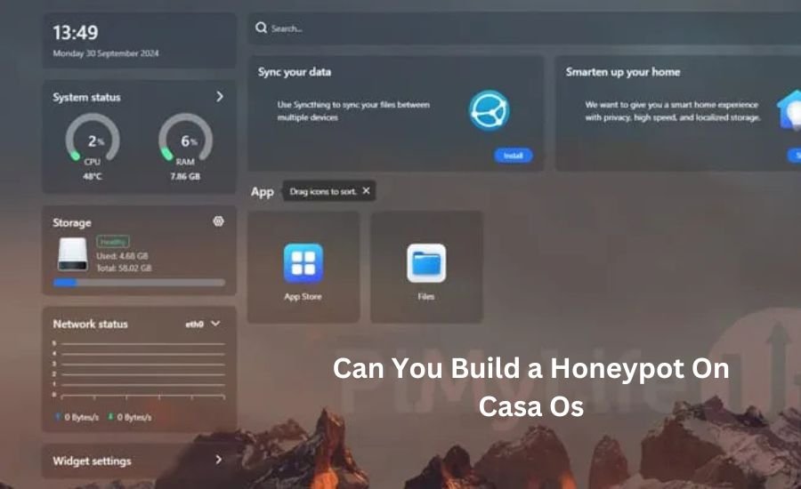 can you build a honeypot on casa os