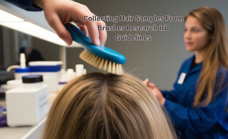 collecting hair samples from brushes research irb guidelines