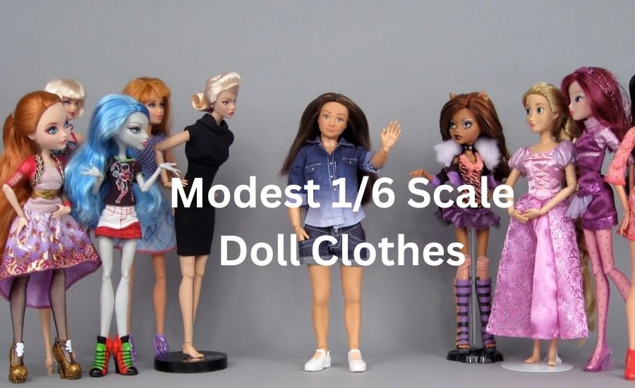 modest 1/6 scale doll clothes